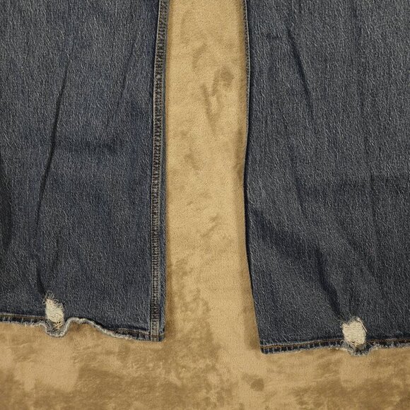 Levi's jeans 70's high flare women's 31 stonewash blue big E red tab premium - Picture 12 of 15